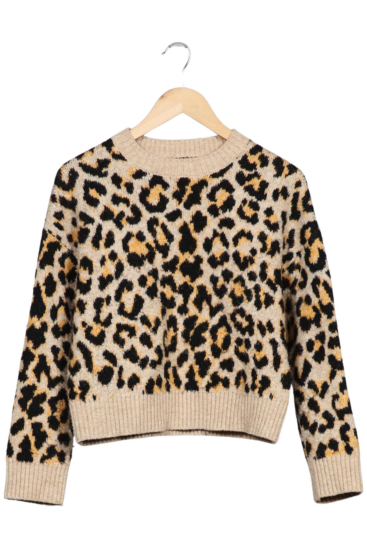 

Mango Damen Pullover, beige, Gr. 34