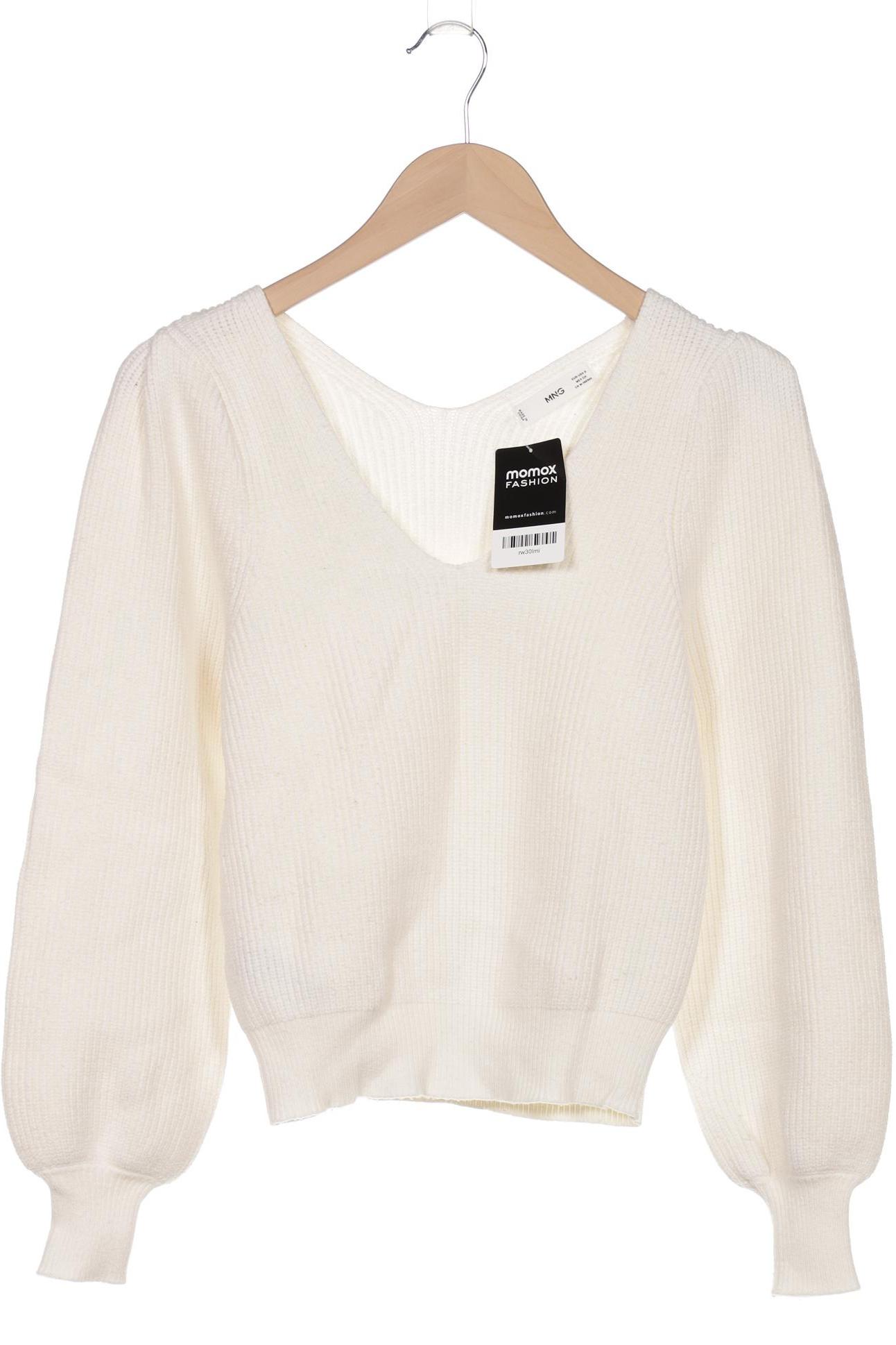 

Mango Damen Pullover, cremeweiß, Gr. 36