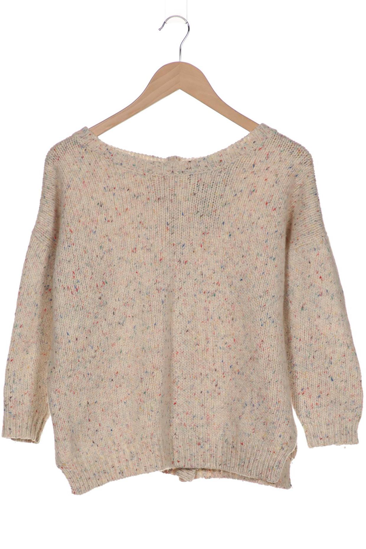 

Mango Damen Pullover, beige, Gr. 42