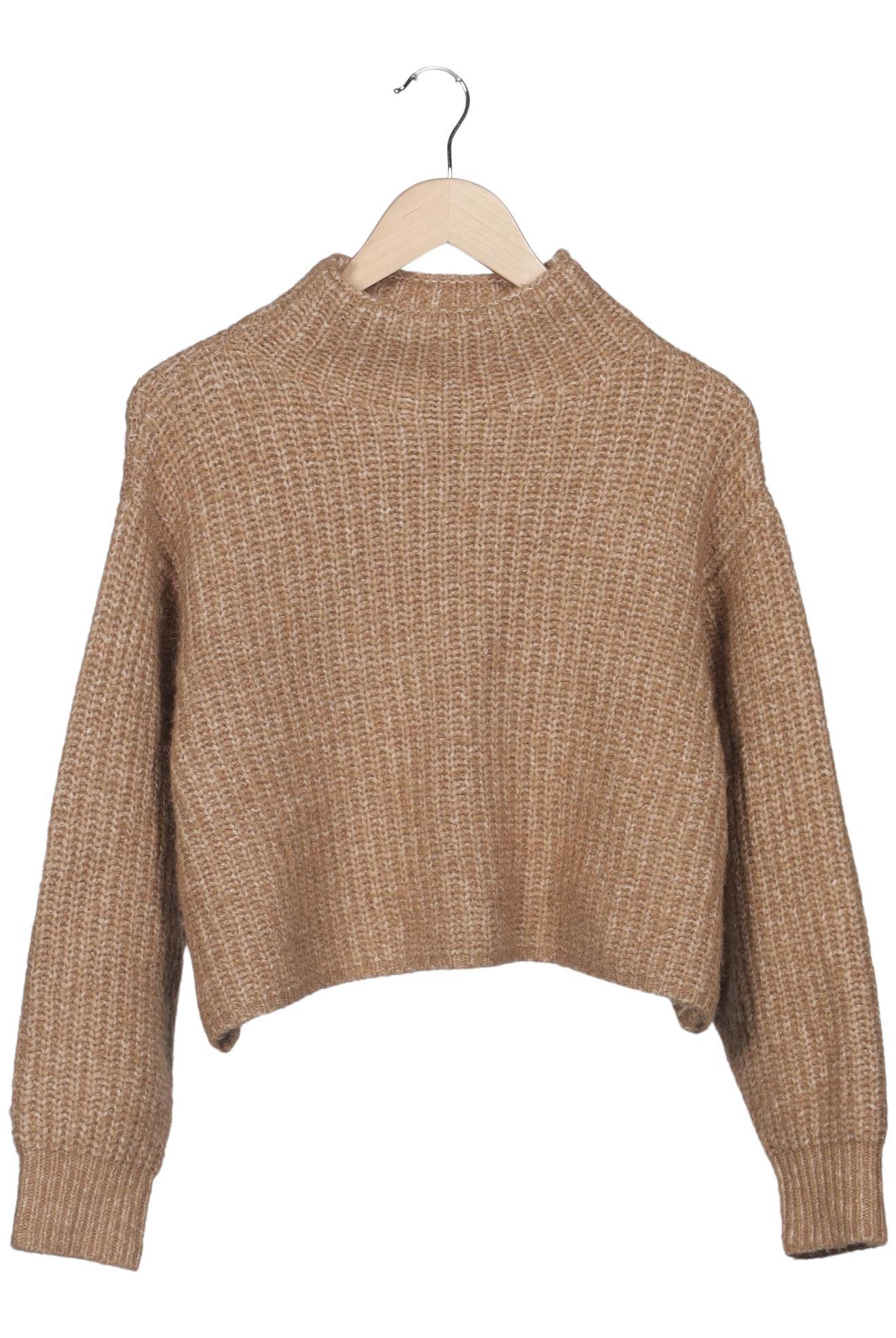 

Mango Damen Pullover, beige, Gr. 34