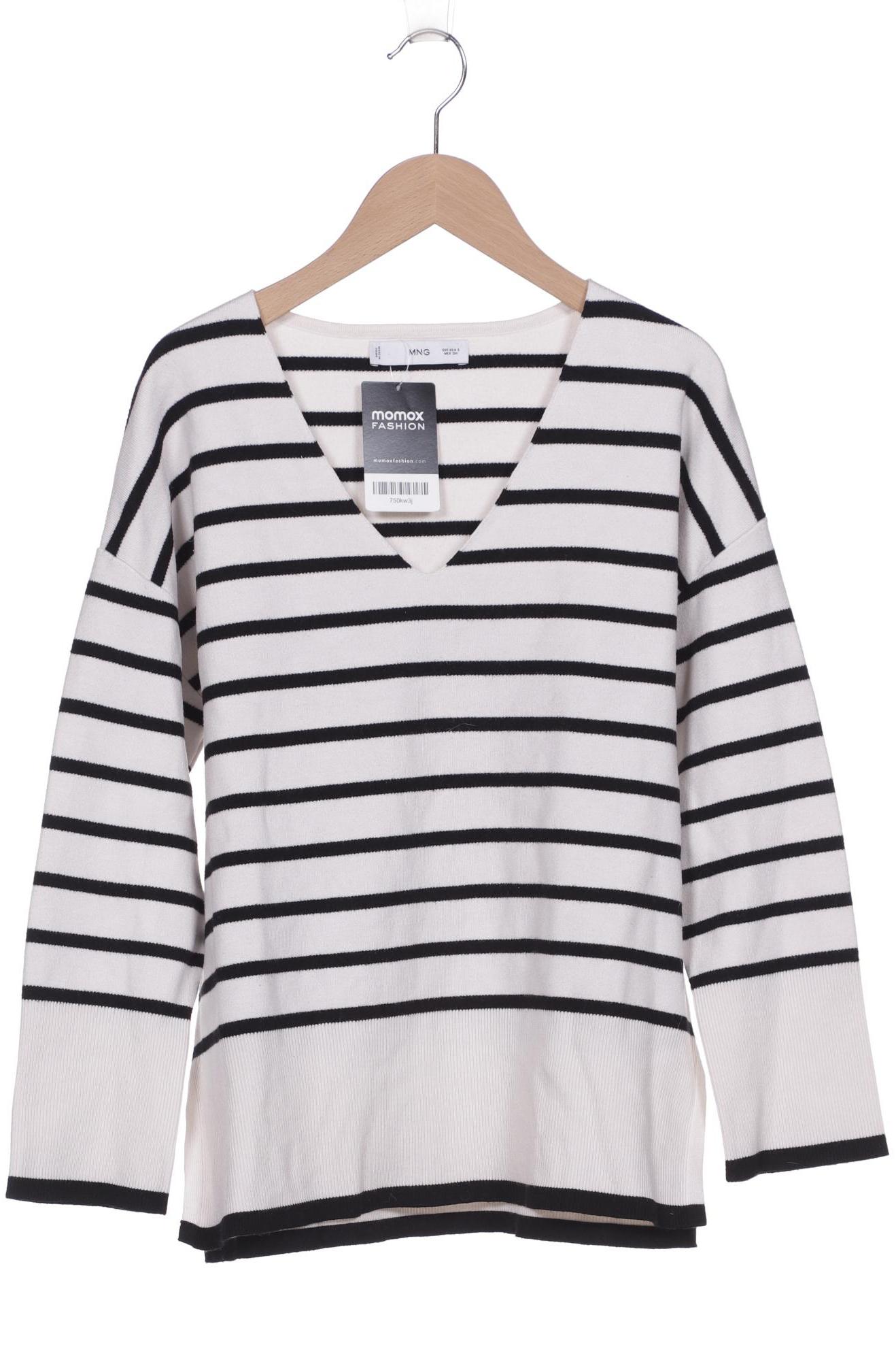 

MANGO Damen Pullover, weiß