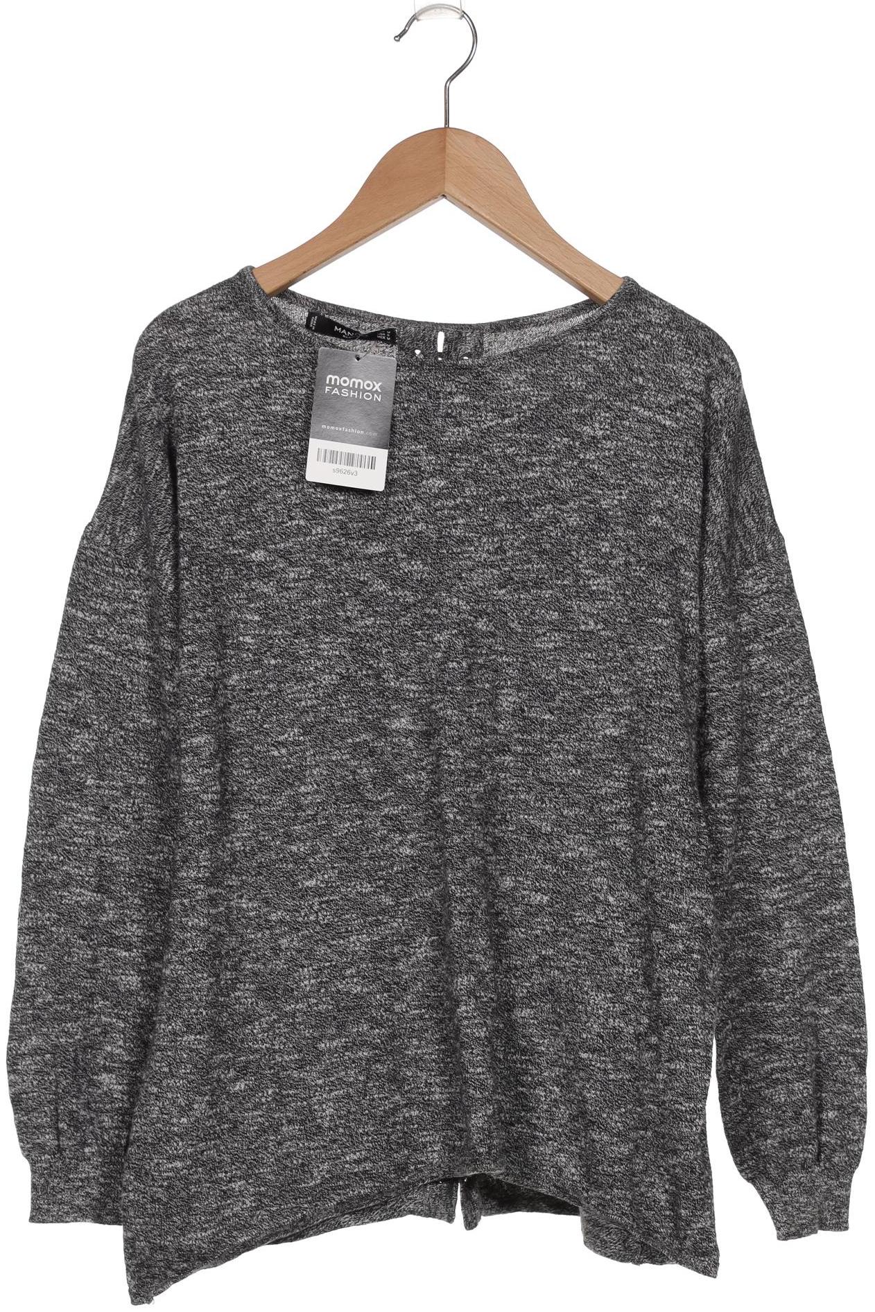 

Mango Damen Pullover, grau, Gr. 38