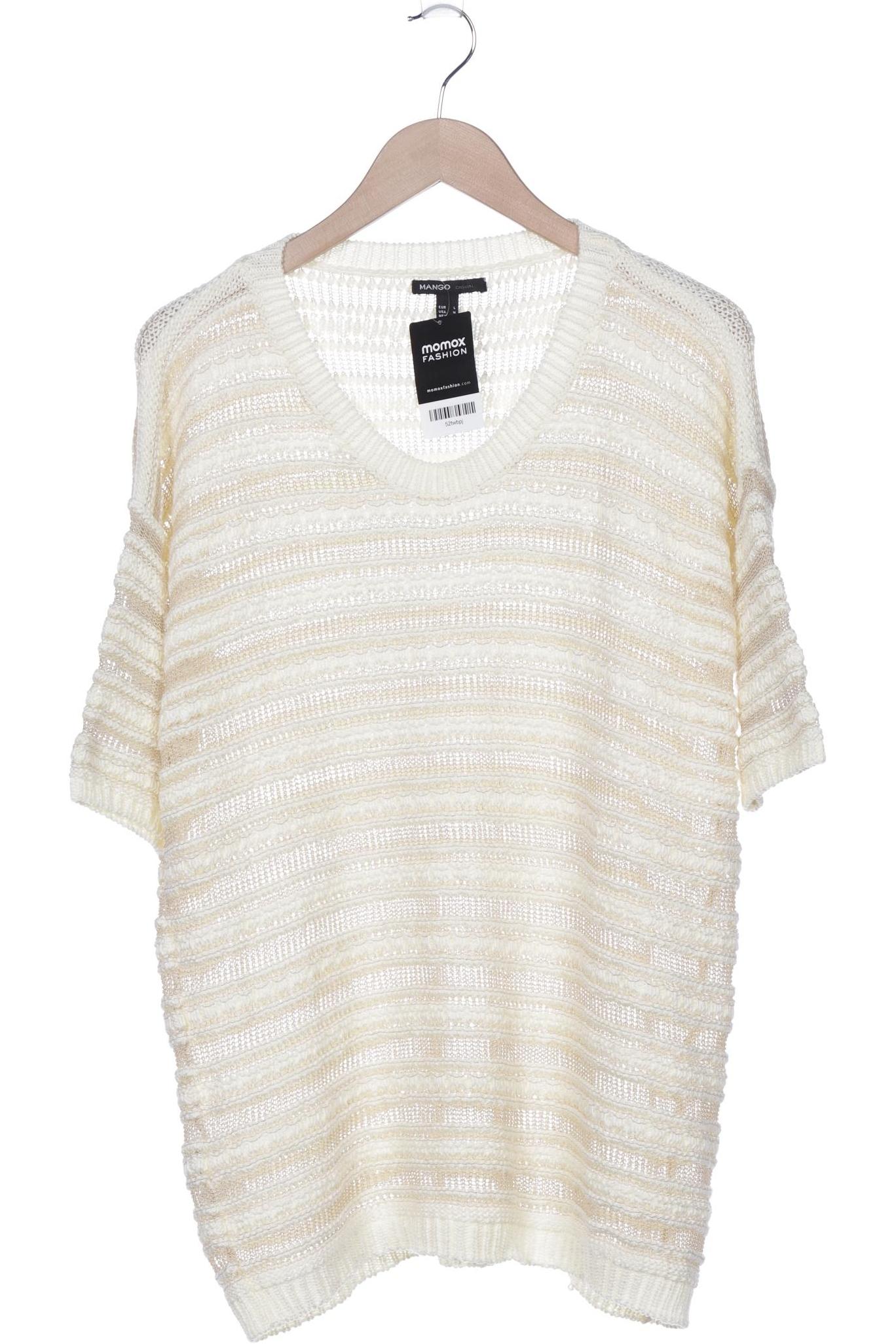 

Mango Damen Pullover, cremeweiß, Gr. 42