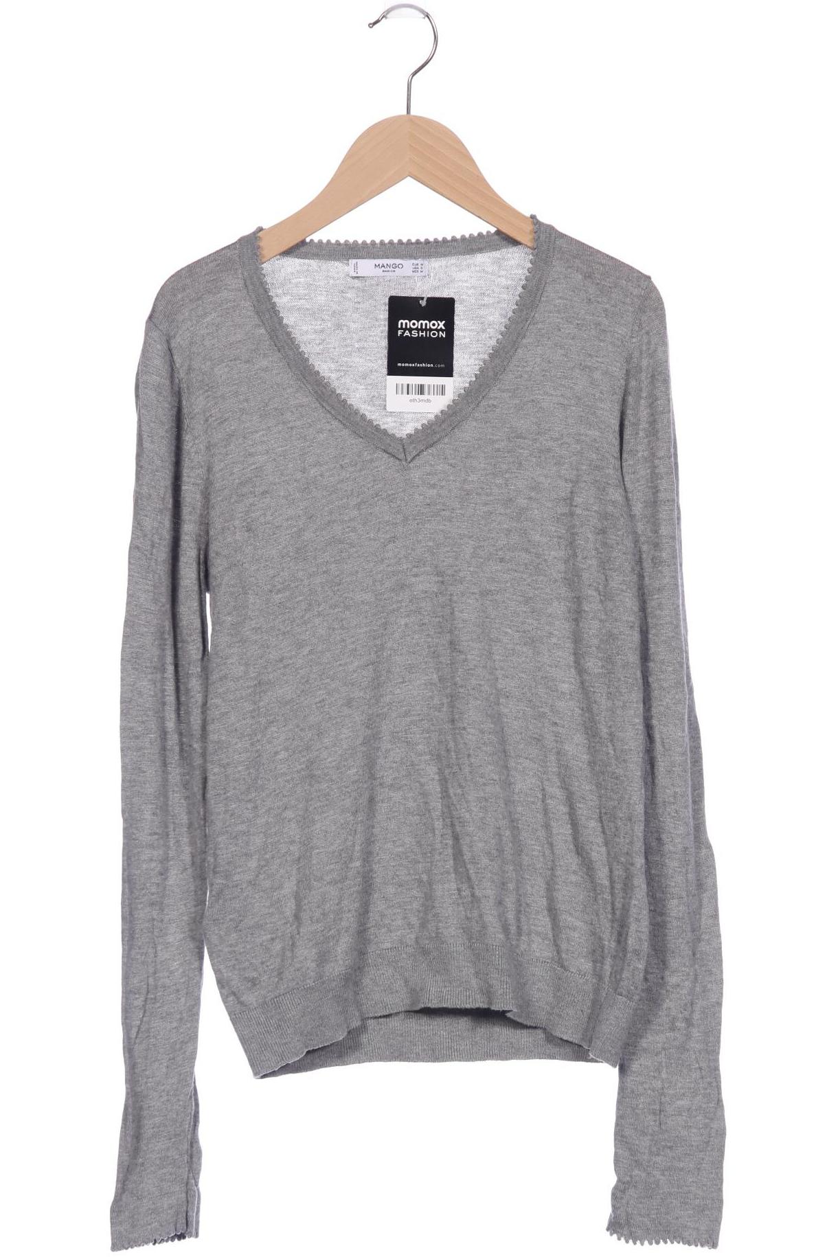 

Mango Damen Pullover, grau, Gr. 38