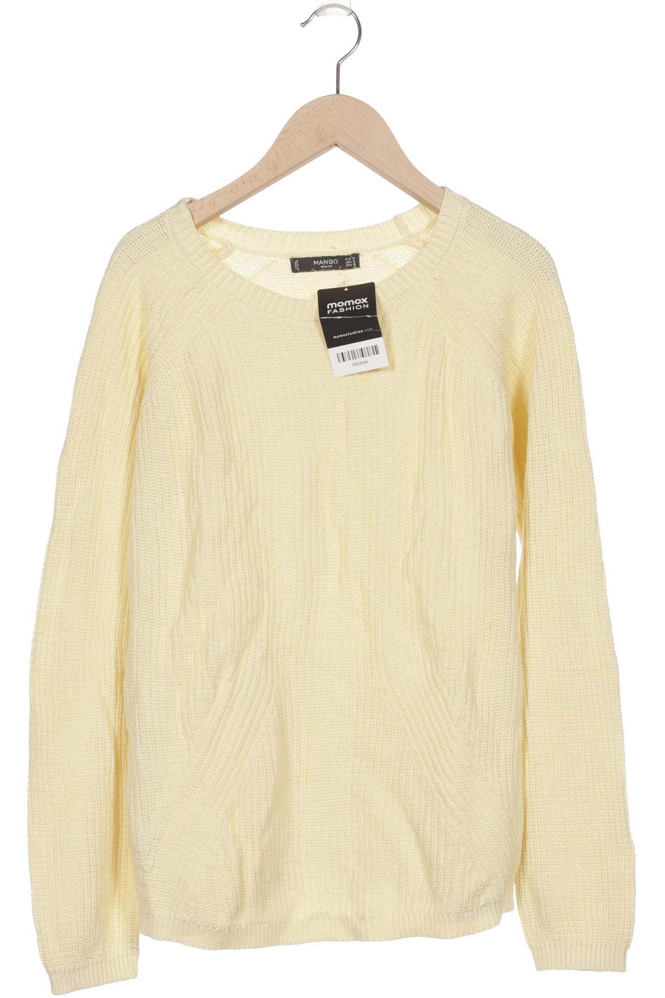 

Mango Damen Pullover, gelb, Gr. 38