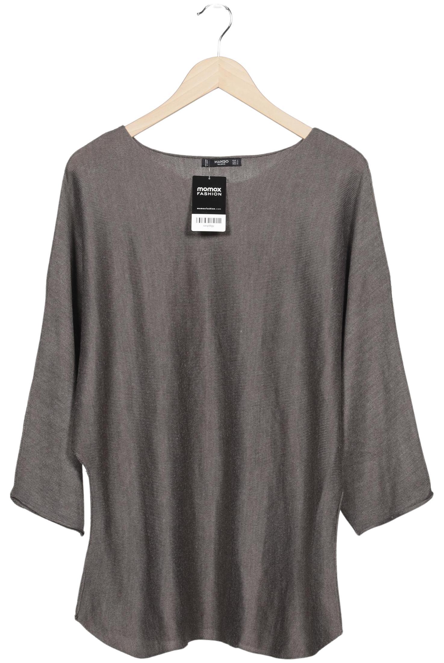 

Mango Damen Pullover, grau, Gr. 42