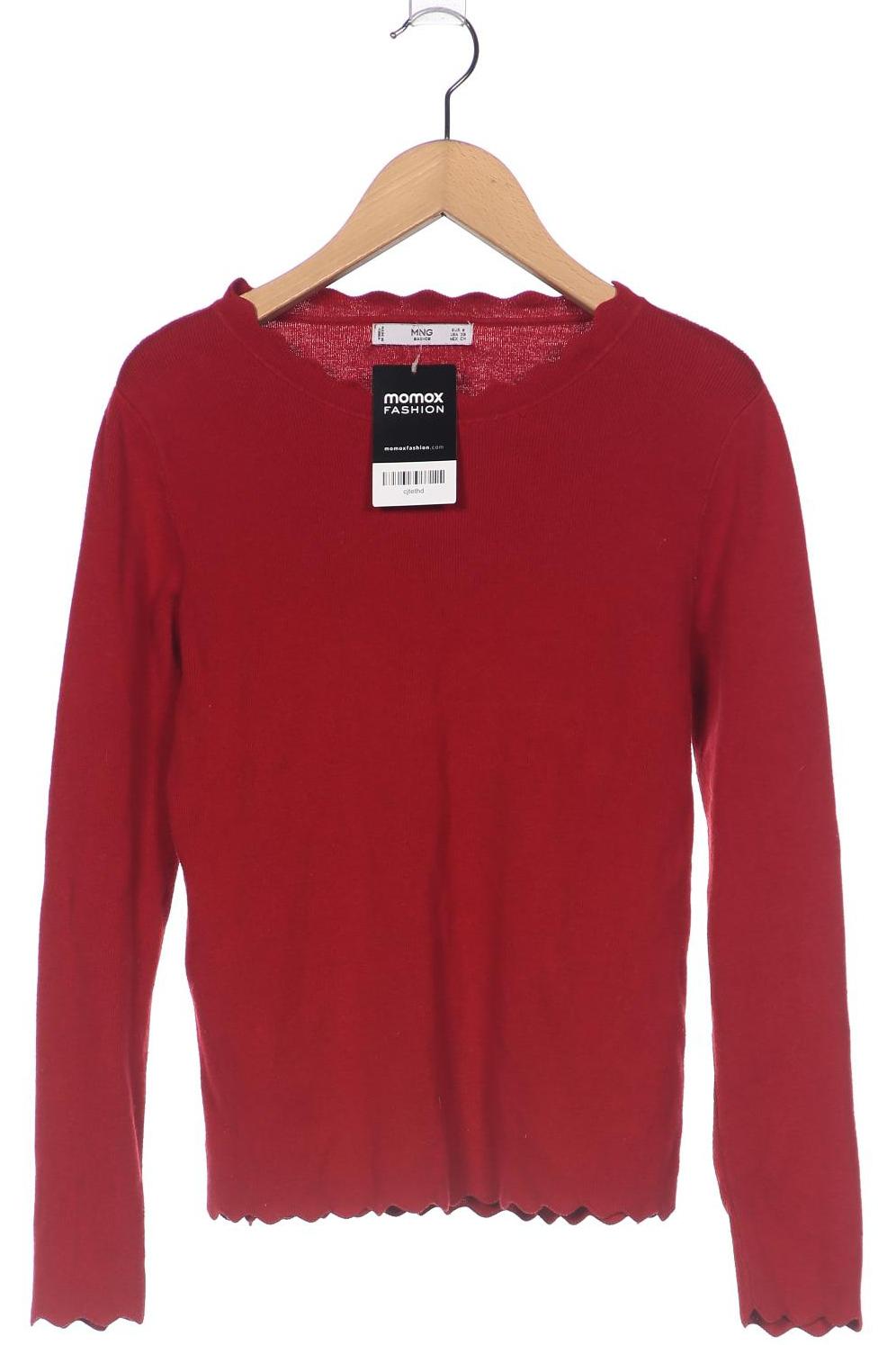 

Mango Damen Pullover, bordeaux, Gr. 36