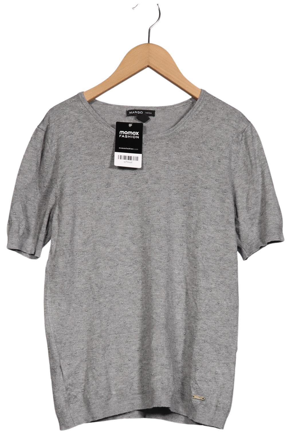 

Mango Damen Pullover, grau, Gr. 38