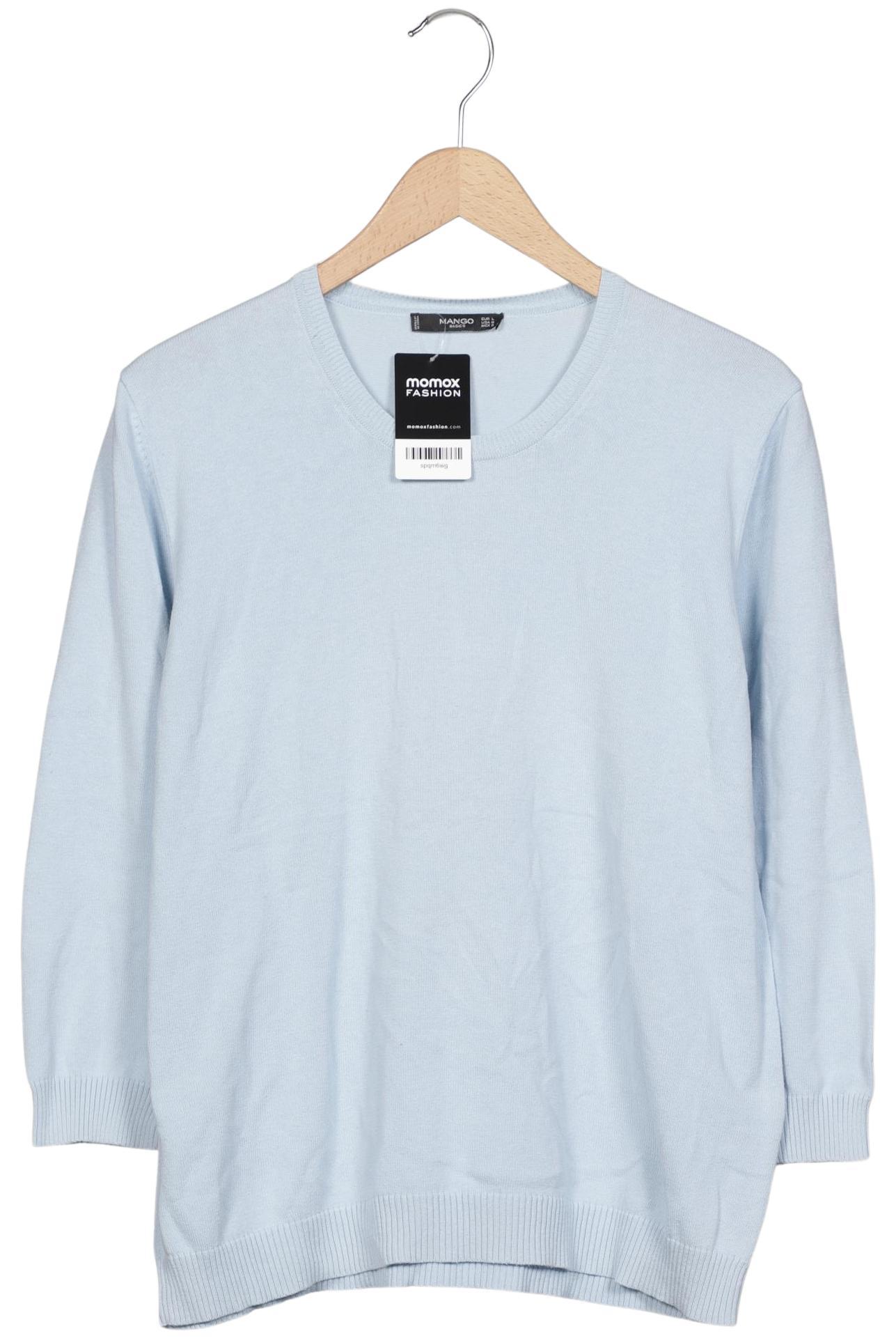 

Mango Damen Pullover, hellblau, Gr. 42