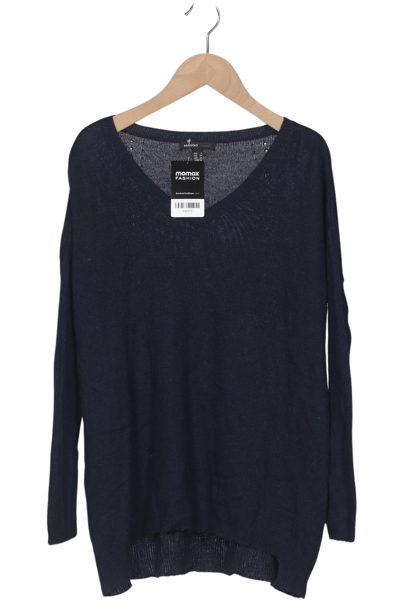 

Mango Damen Pullover, marineblau, Gr. 36