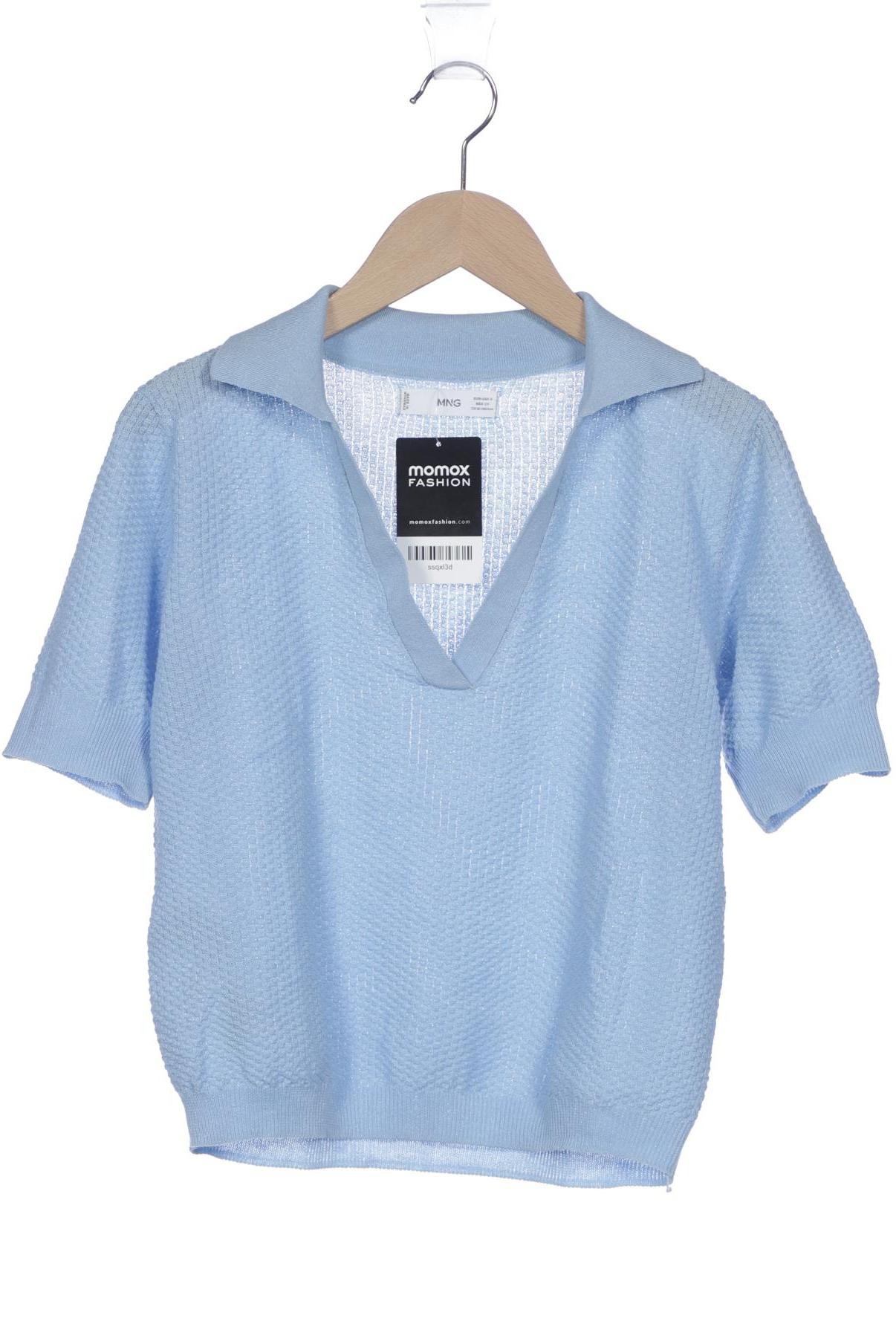 

Mango Damen Pullover, hellblau, Gr. 36