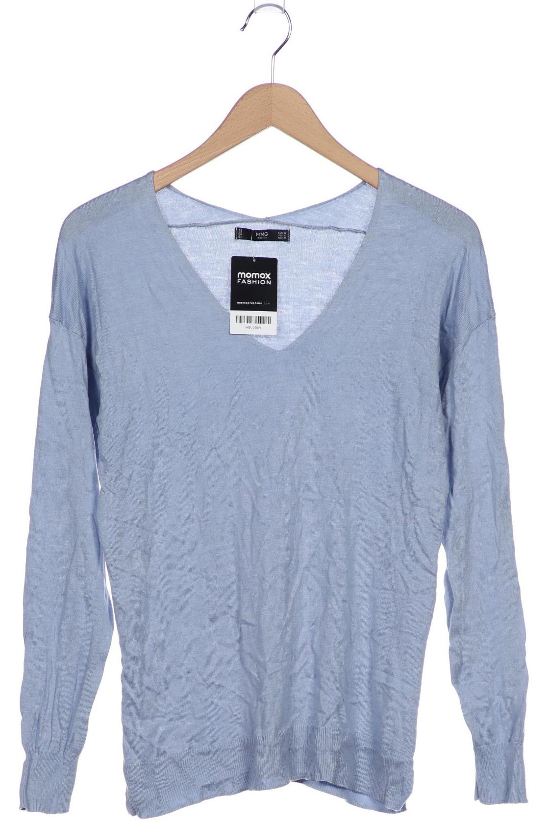 

Mango Damen Pullover, blau, Gr. 38
