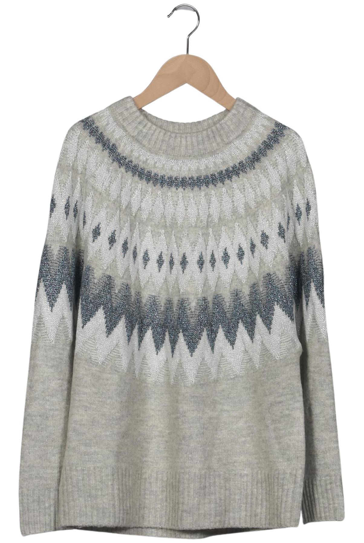 

Mango Damen Pullover, grau, Gr. 36