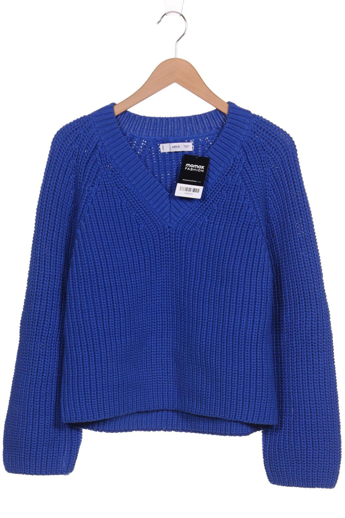 

MANGO Damen Pullover, blau