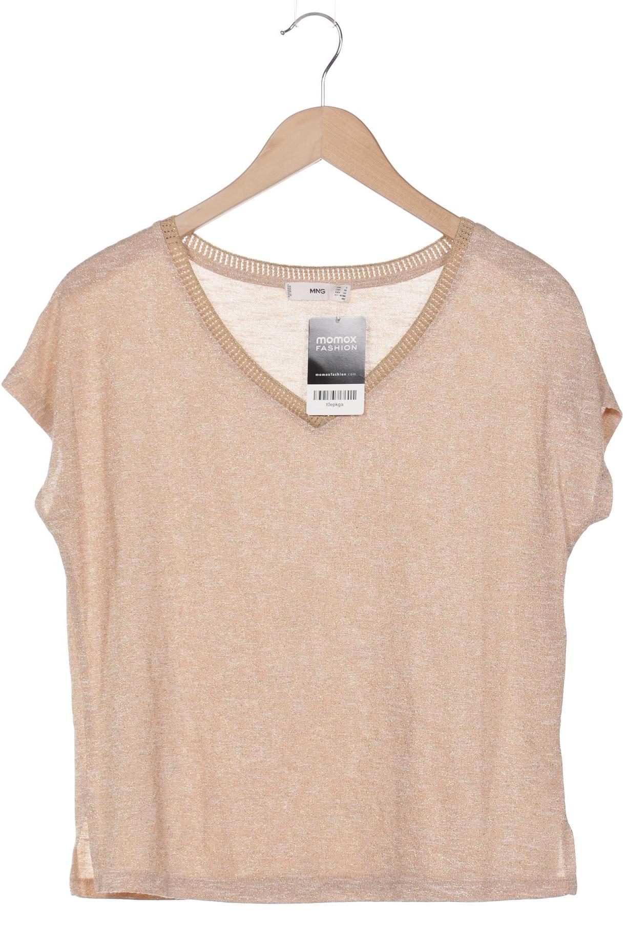 

Mango Damen Pullover, beige, Gr. 36