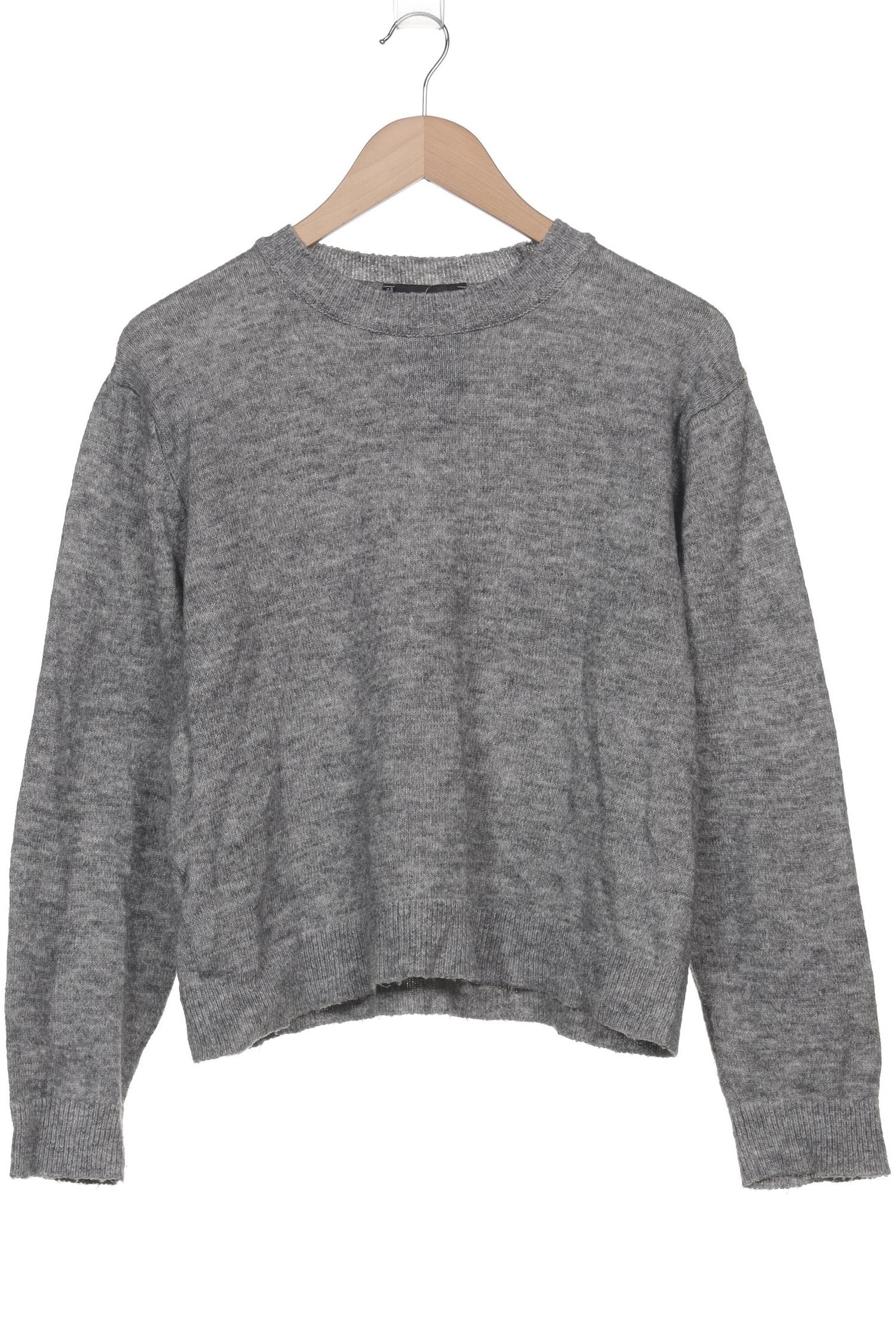 

Mango Damen Pullover, grau, Gr. 38