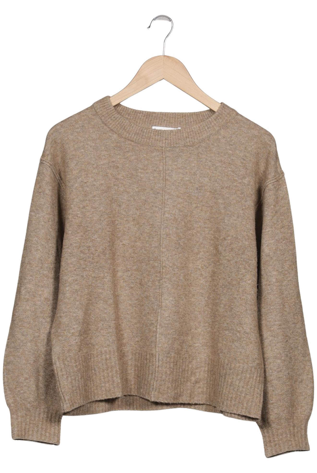 

Mango Damen Pullover, beige, Gr. 38