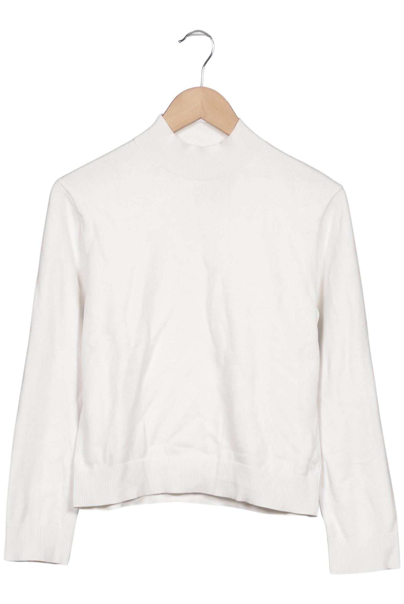 

Mango Damen Pullover, weiß, Gr. 36