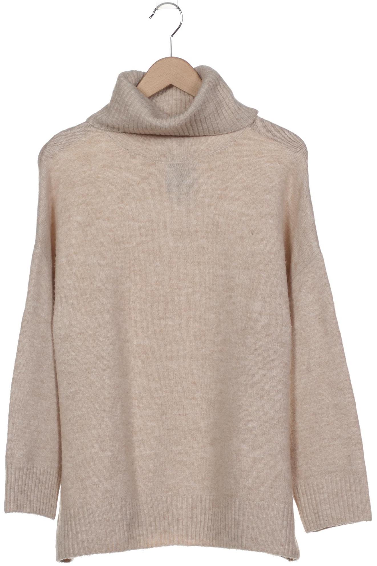 

Mango Damen Pullover, beige, Gr. 36