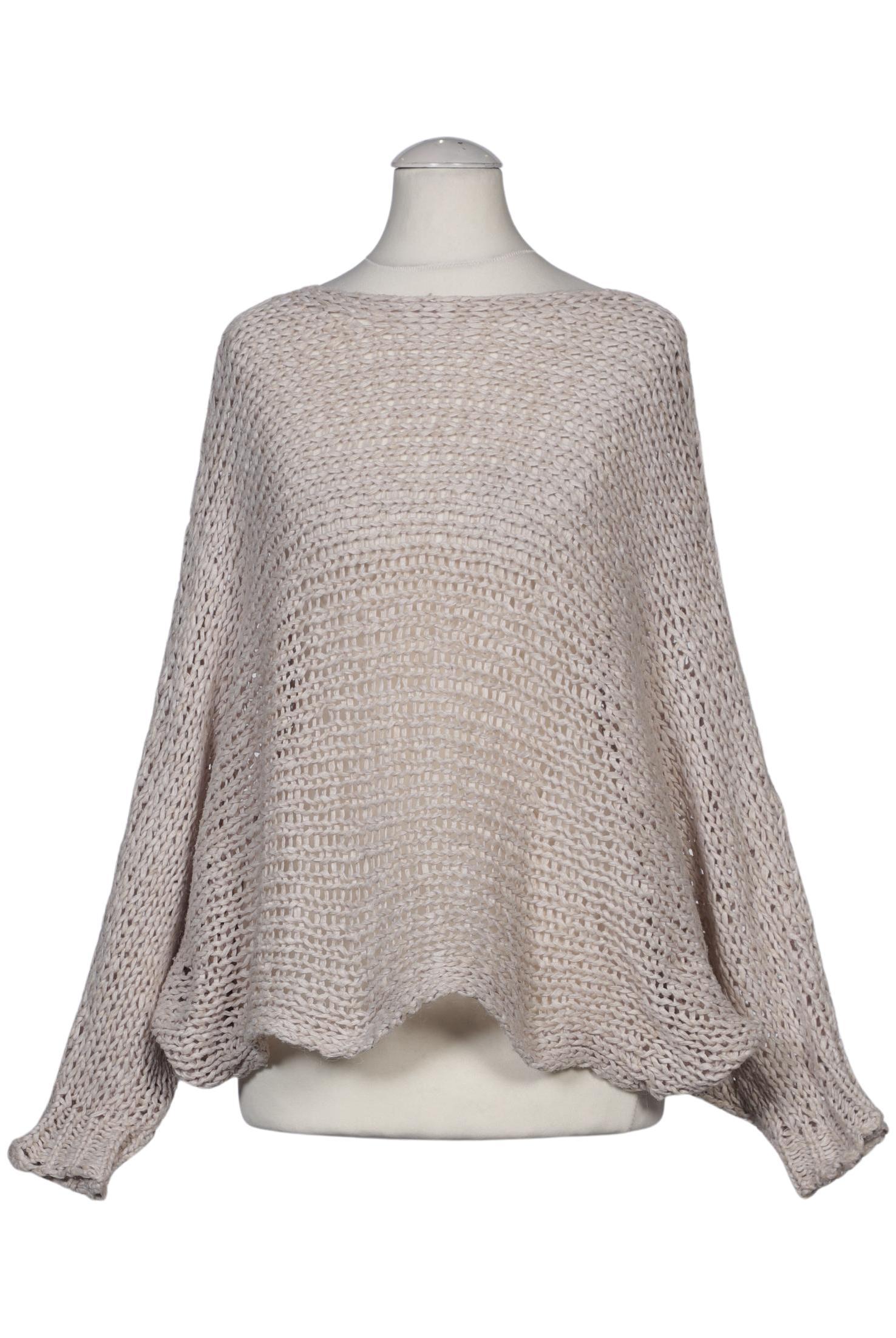 

Mango Damen Pullover, beige, Gr. 36