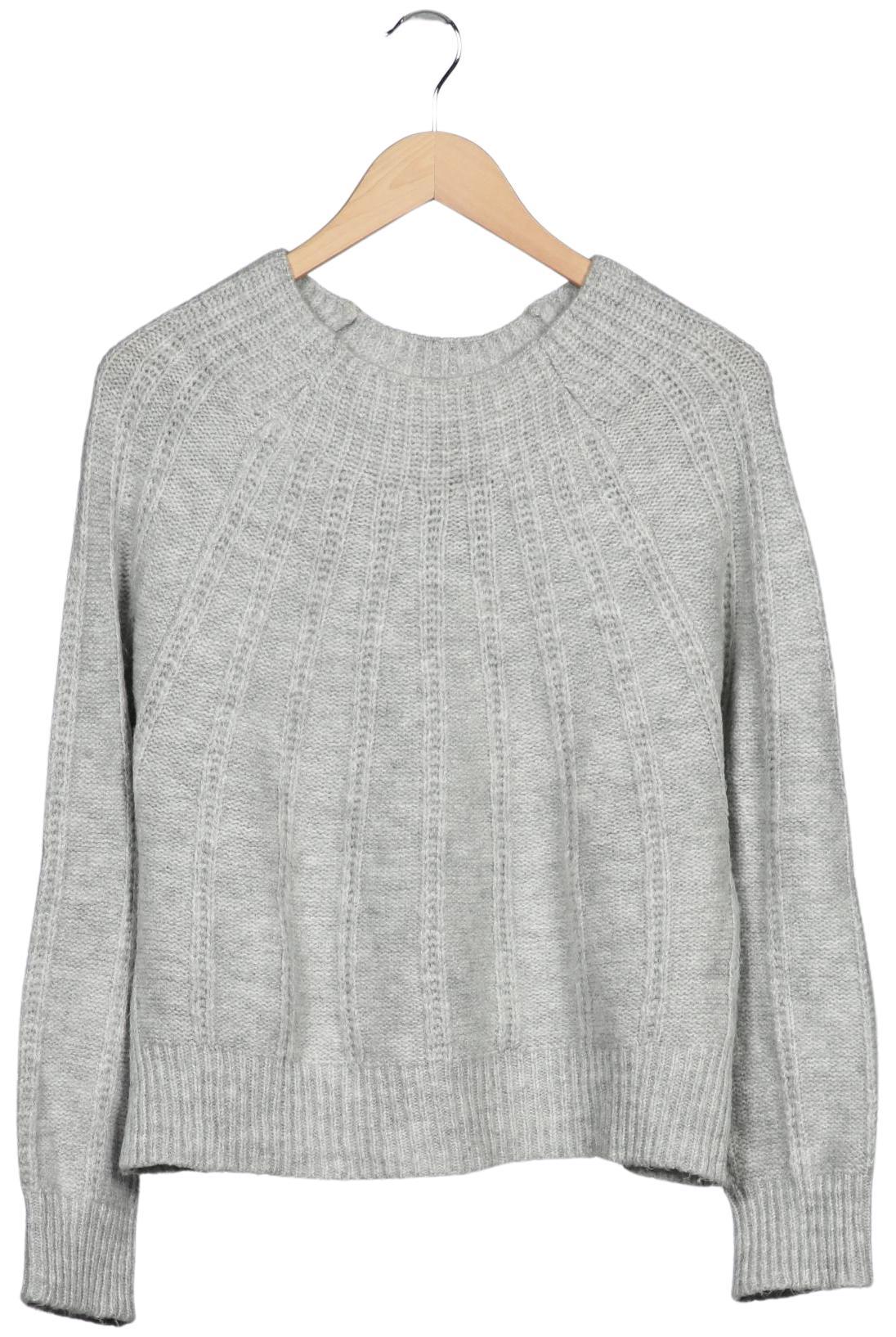 

Mango Damen Pullover, grau, Gr. 36