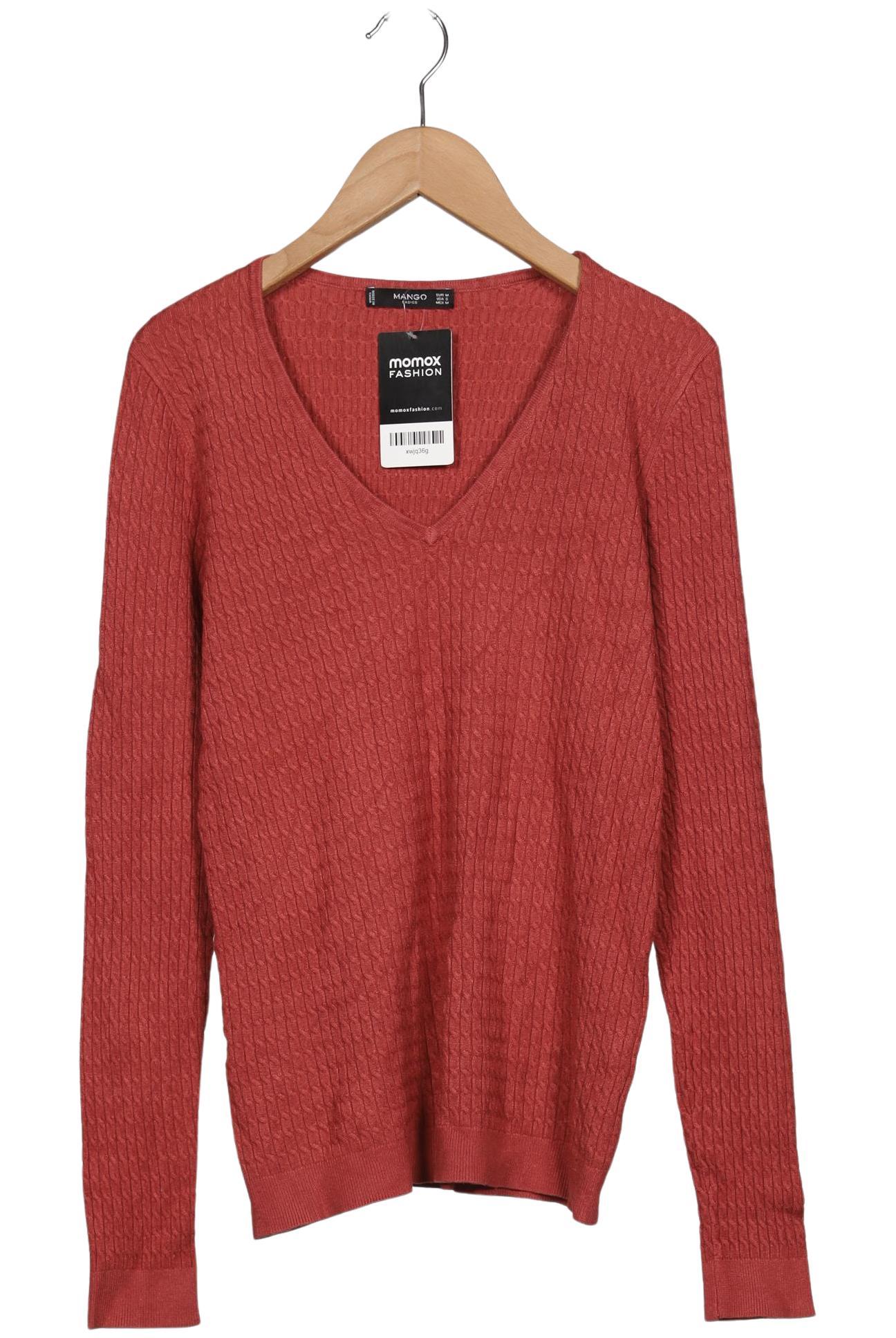 

Mango Damen Pullover, rot, Gr. 38