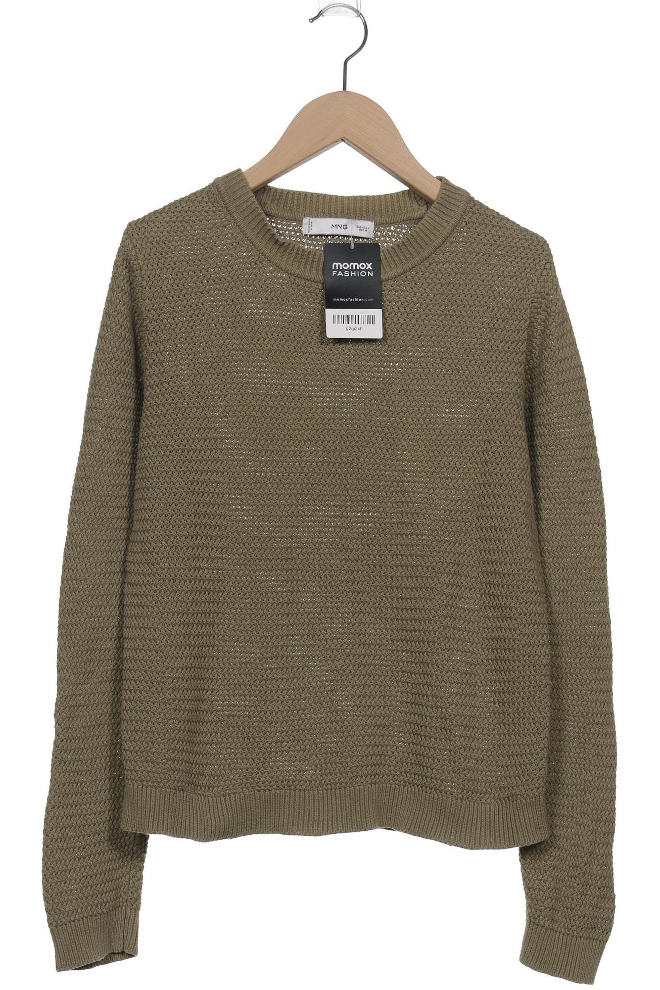 

Mango Damen Pullover, grün, Gr. 38