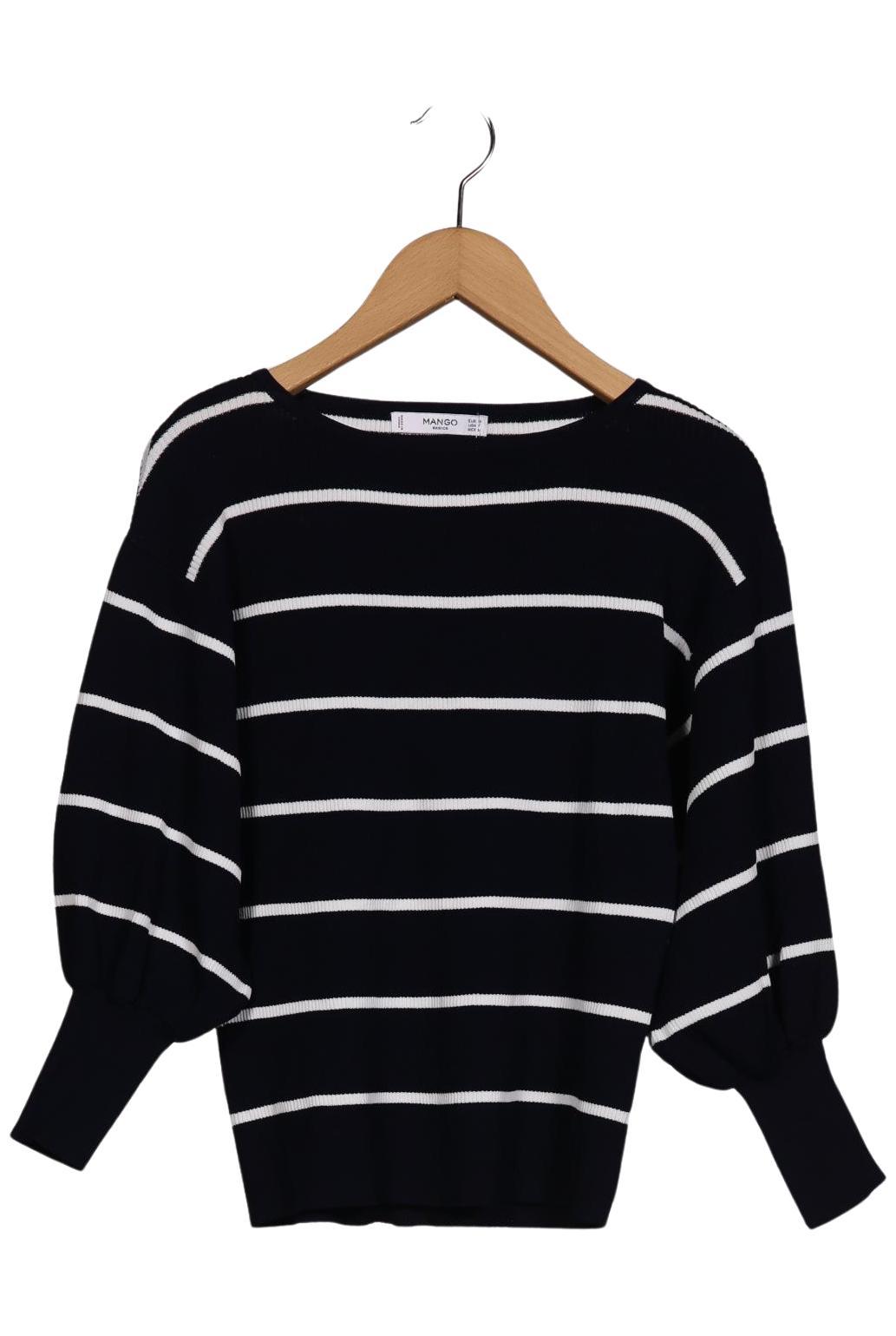 

Mango Damen Pullover, marineblau, Gr. 38