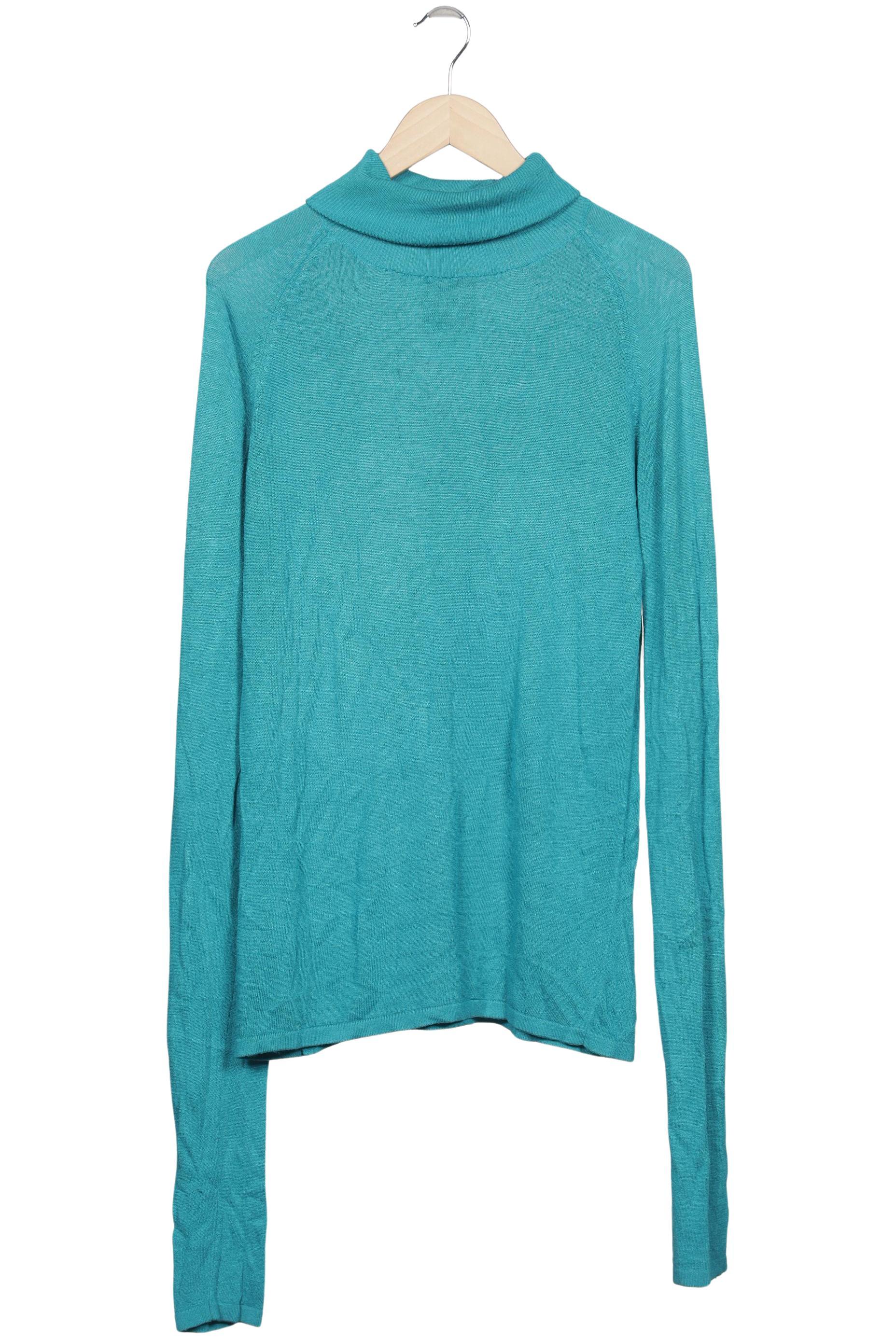 

Mango Damen Pullover, türkis, Gr. 38