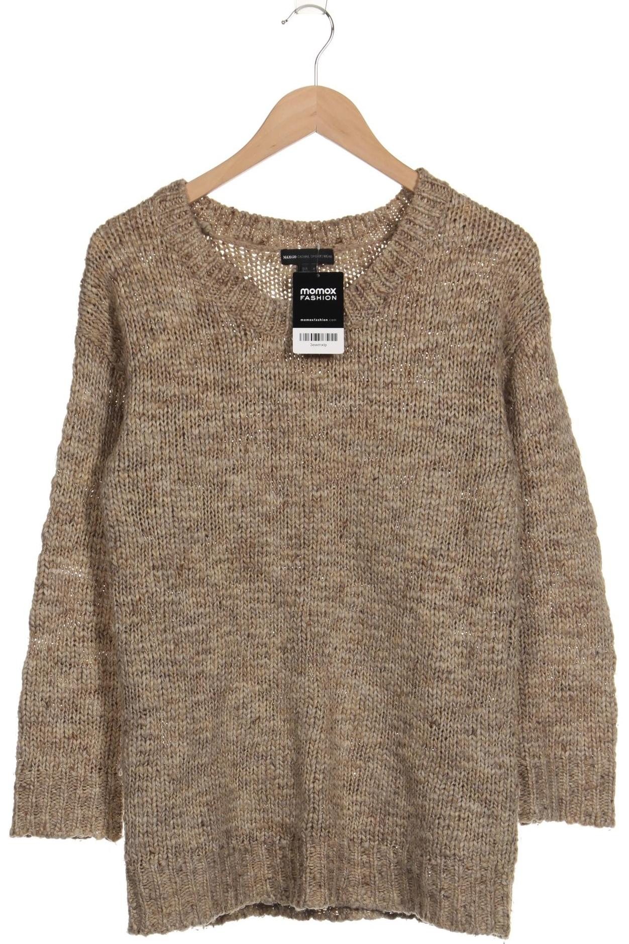 

Mango Damen Pullover, braun, Gr. 38