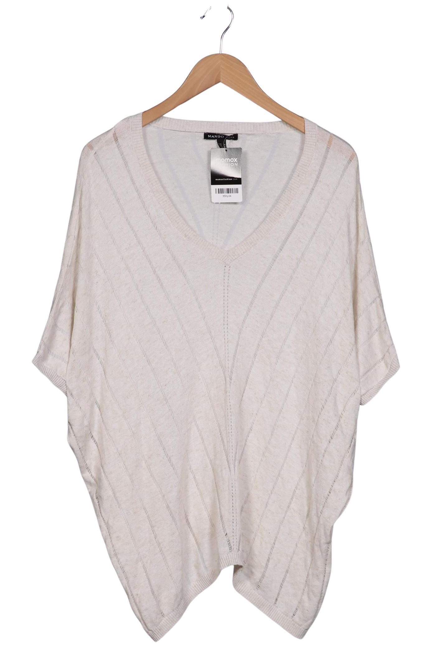 

Mango Damen Pullover, cremeweiß, Gr. 38