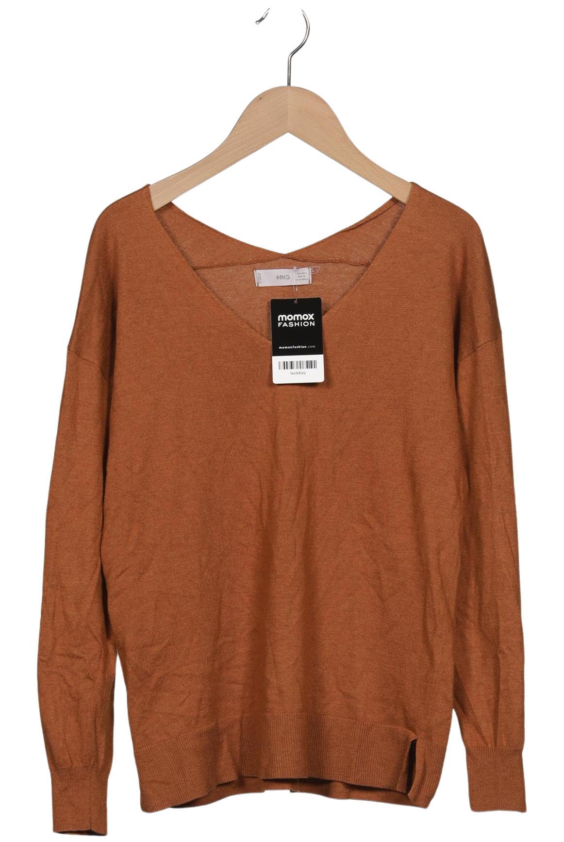

Mango Damen Pullover, braun, Gr. 36