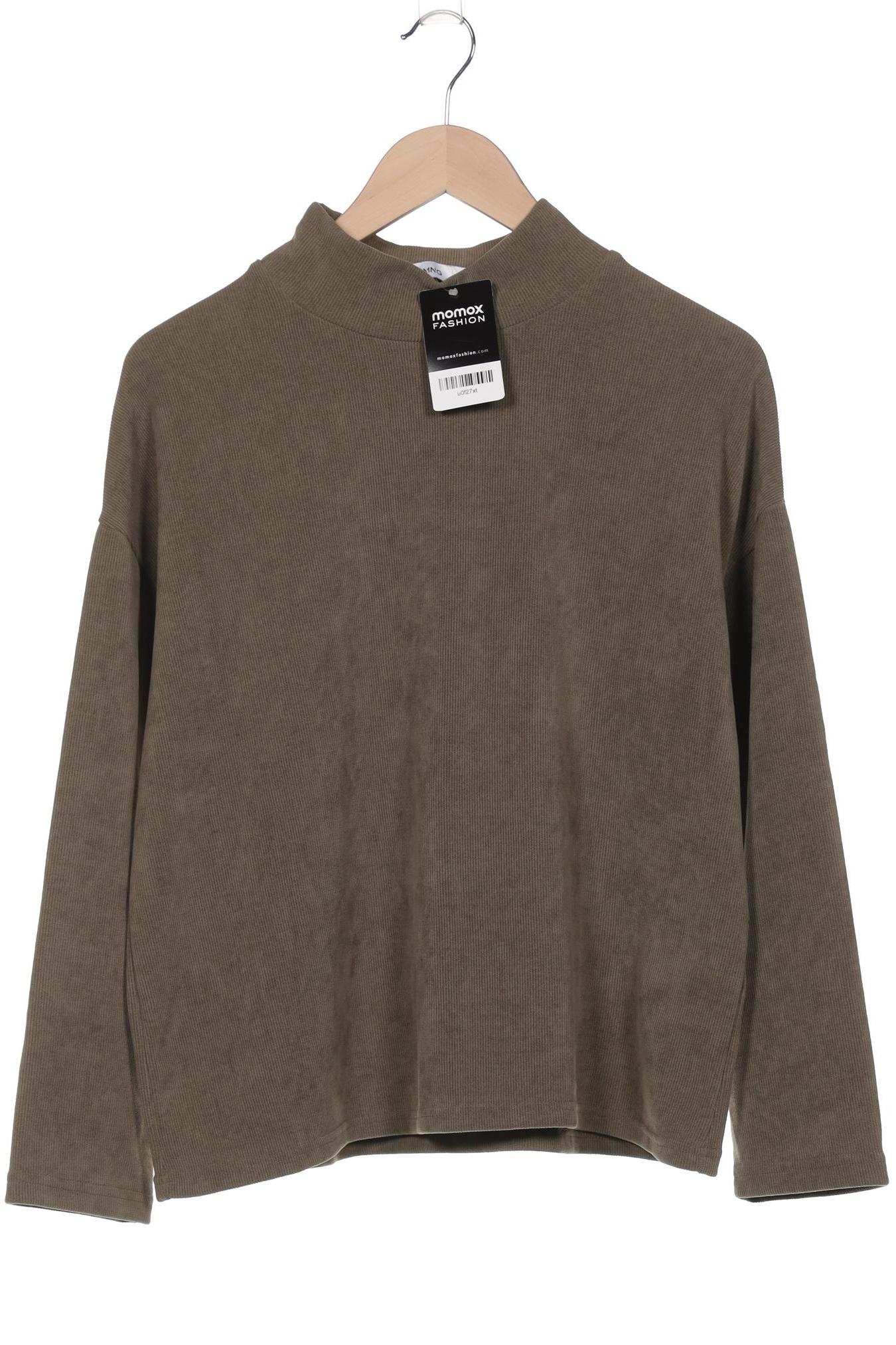 

Mango Damen Pullover, grün, Gr. 38