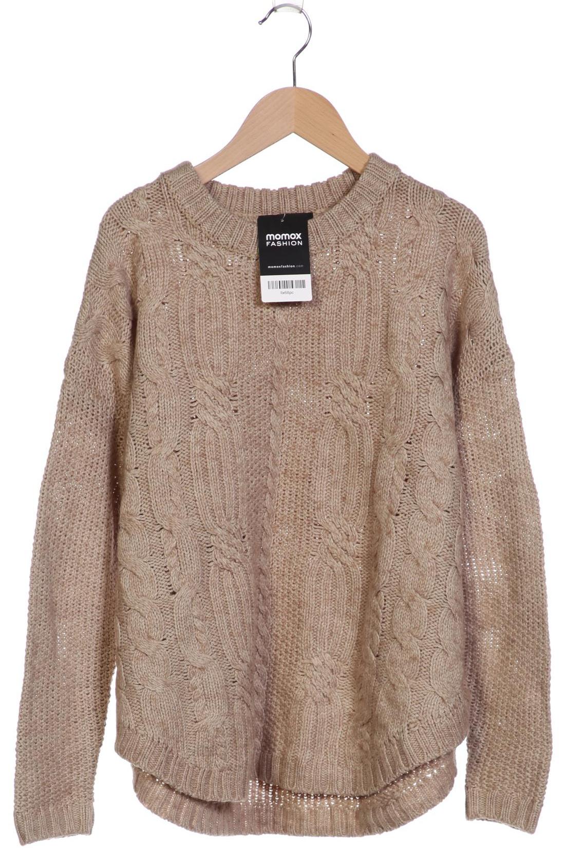 

Mango Damen Pullover, beige, Gr. 36