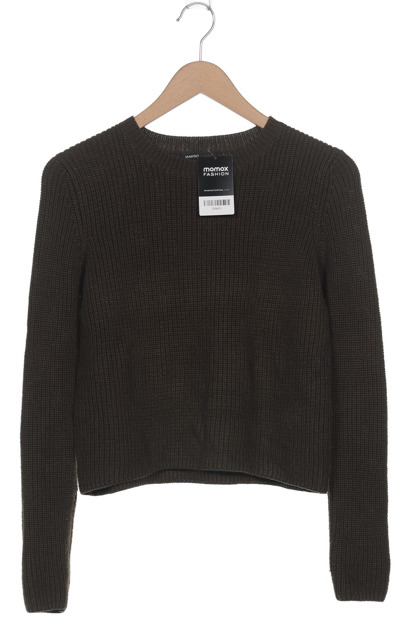 

Mango Damen Pullover, grün, Gr. 36