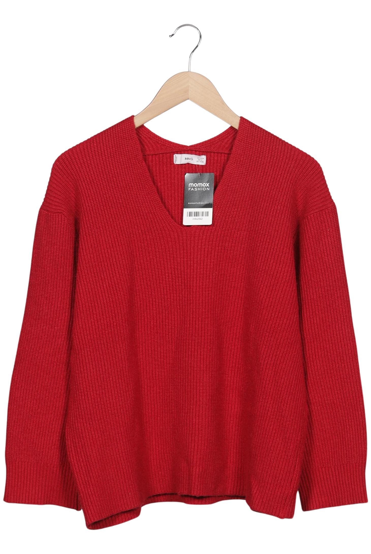 

Mango Damen Pullover, rot, Gr. 38