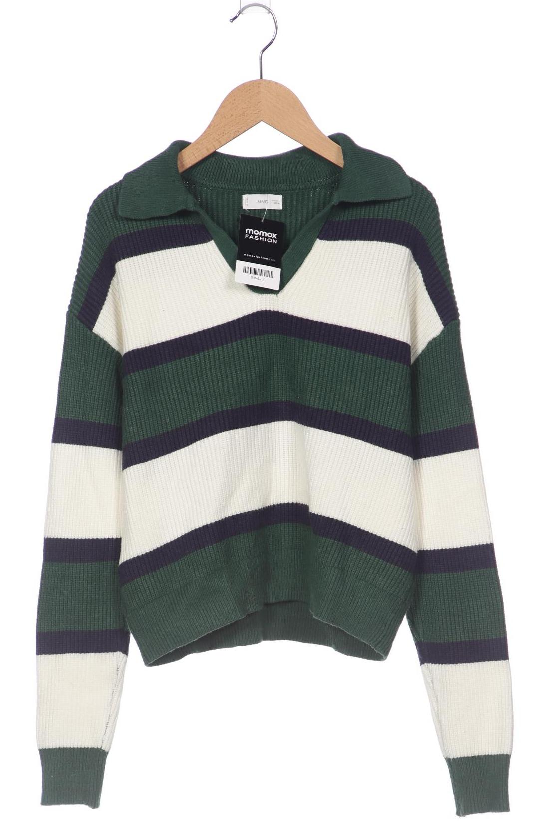 

Mango Damen Pullover, grün, Gr. 36