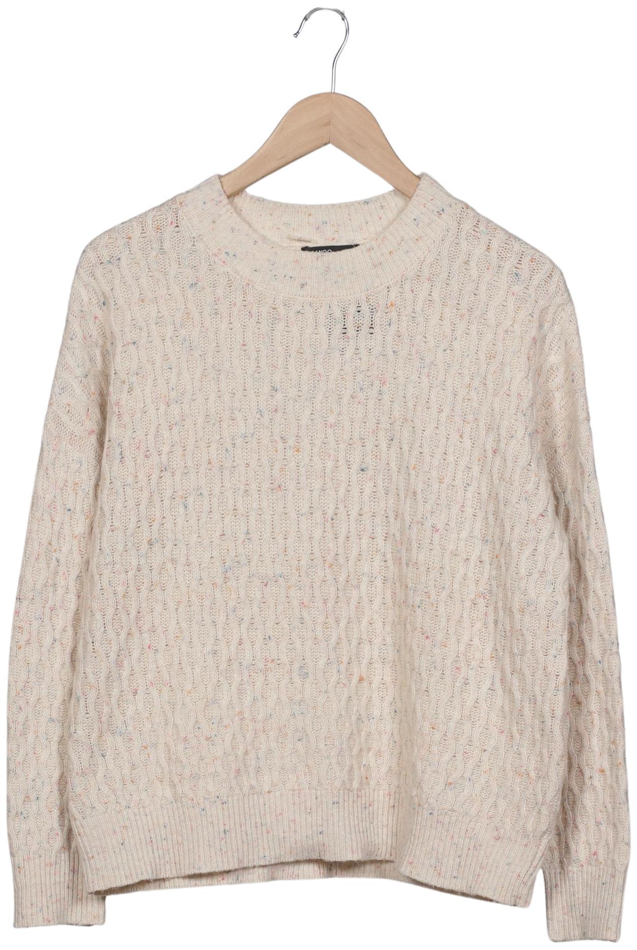

Mango Damen Pullover, cremeweiß, Gr. 44