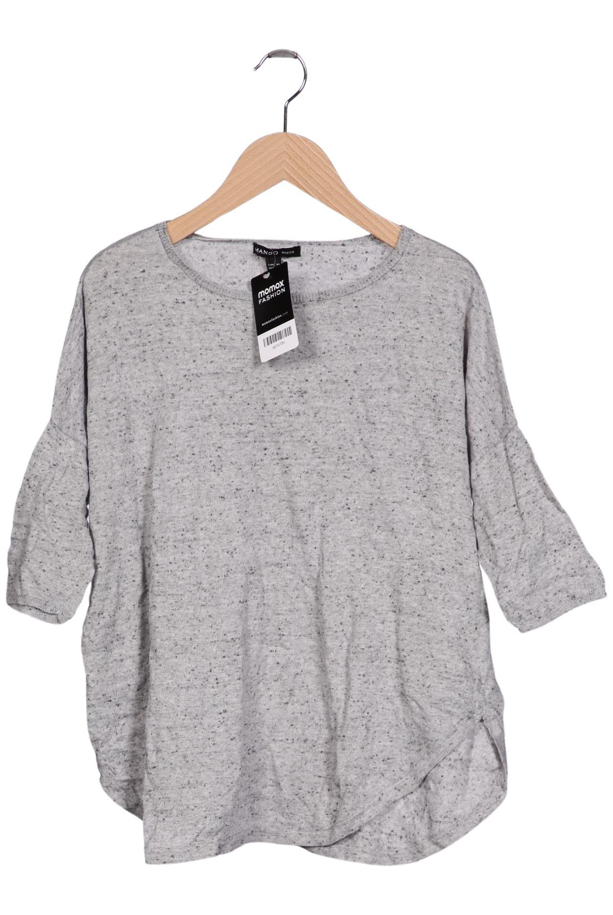

Mango Damen Pullover, grau, Gr. 34