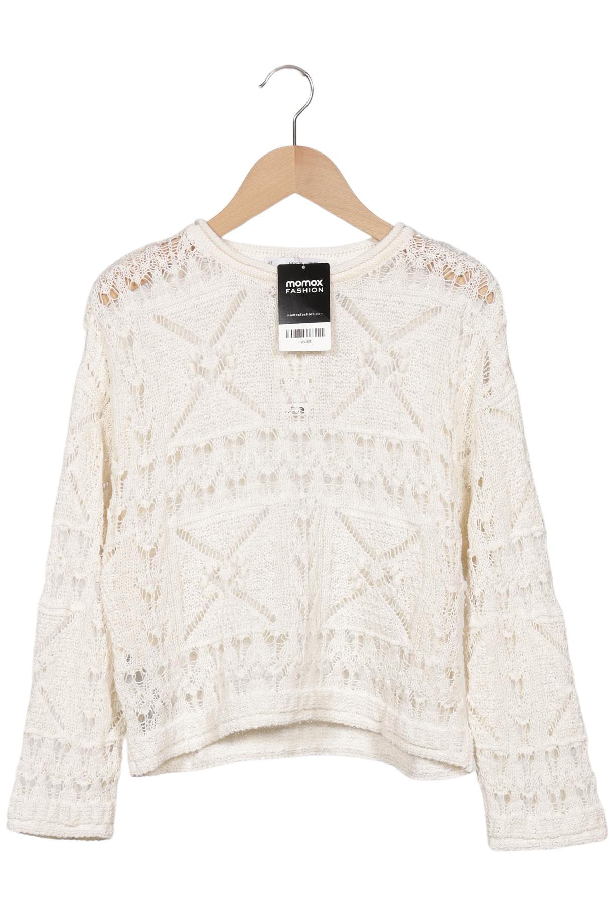 

Mango Damen Pullover, cremeweiß, Gr. 34