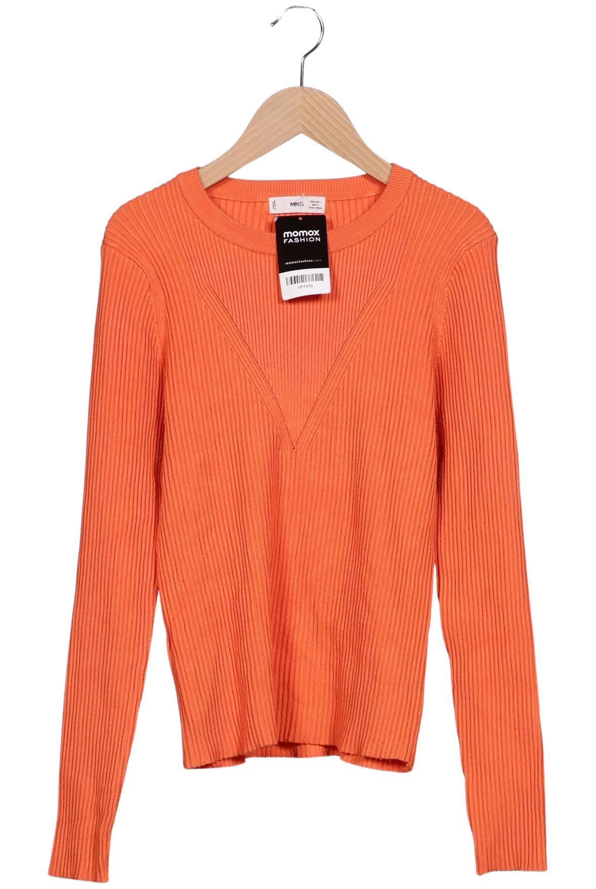 

Mango Damen Pullover, orange, Gr. 42
