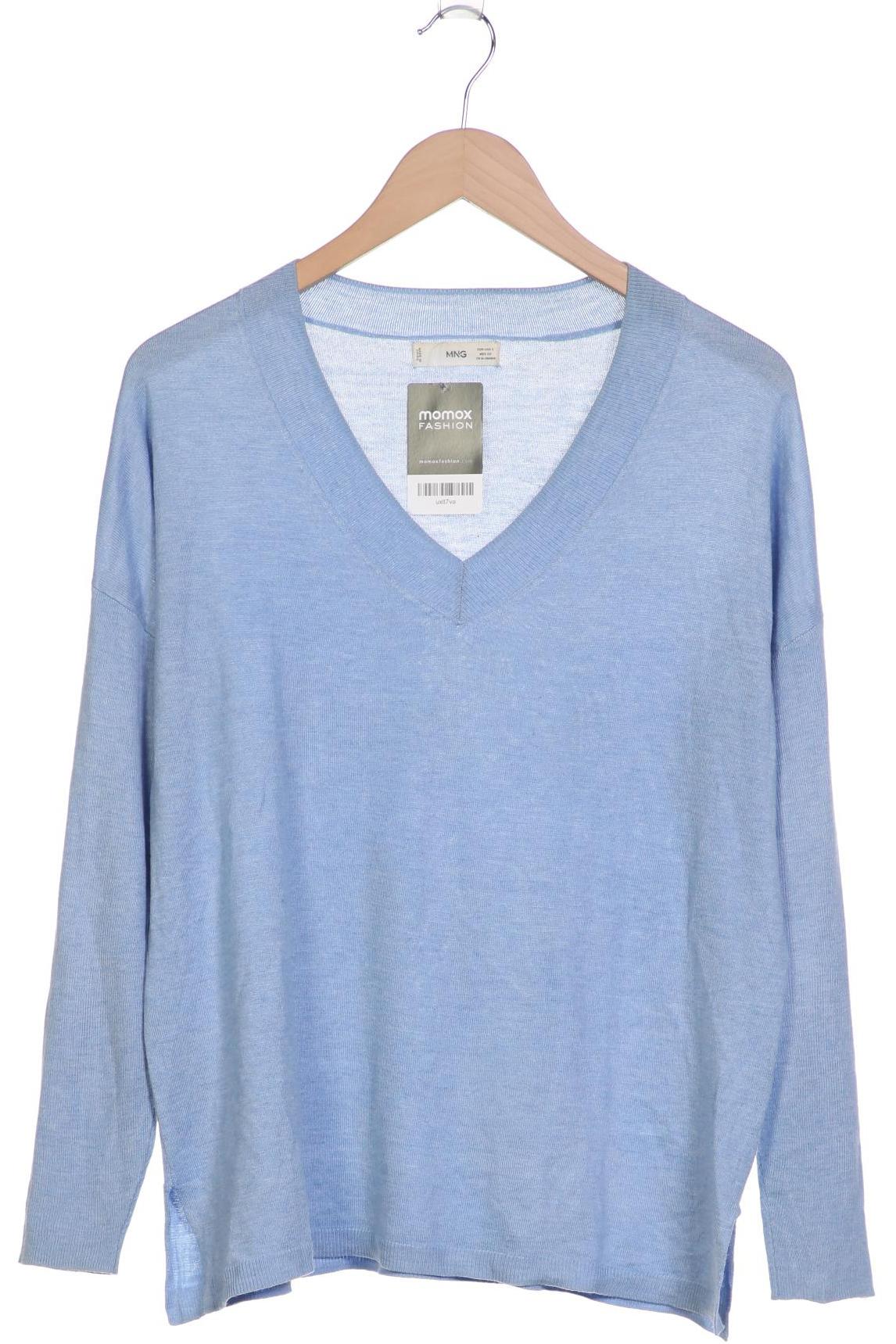 

Mango Damen Pullover, hellblau, Gr. 36