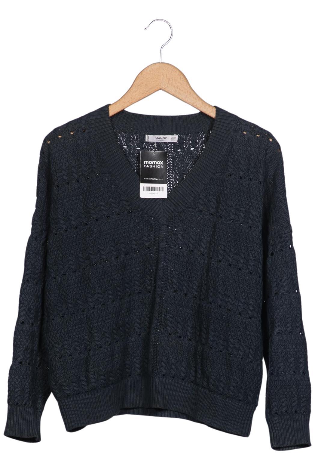 

Mango Damen Pullover, marineblau, Gr. 38