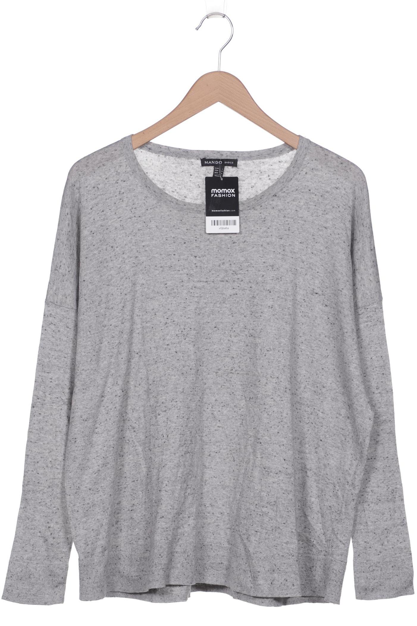 

MANGO Damen Pullover, grau