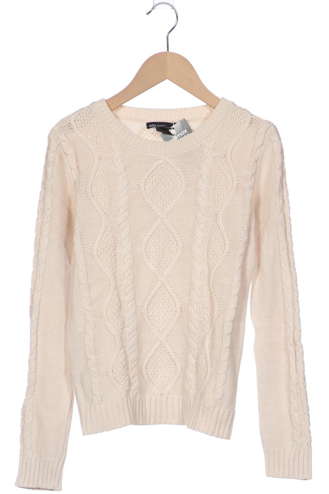 

Mango Damen Pullover, beige, Gr. 38