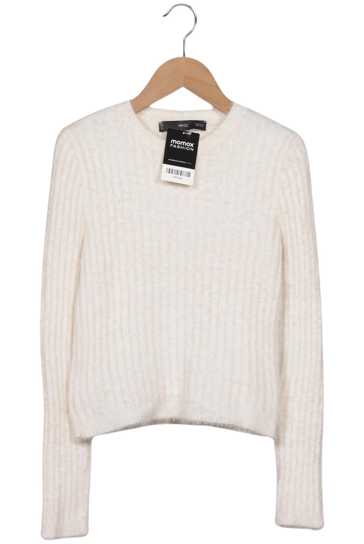 

Mango Damen Pullover, cremeweiß, Gr. 34