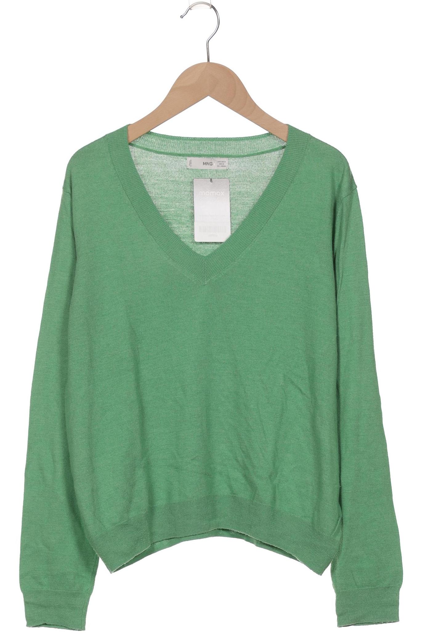 

Mango Damen Pullover, grün, Gr. 38