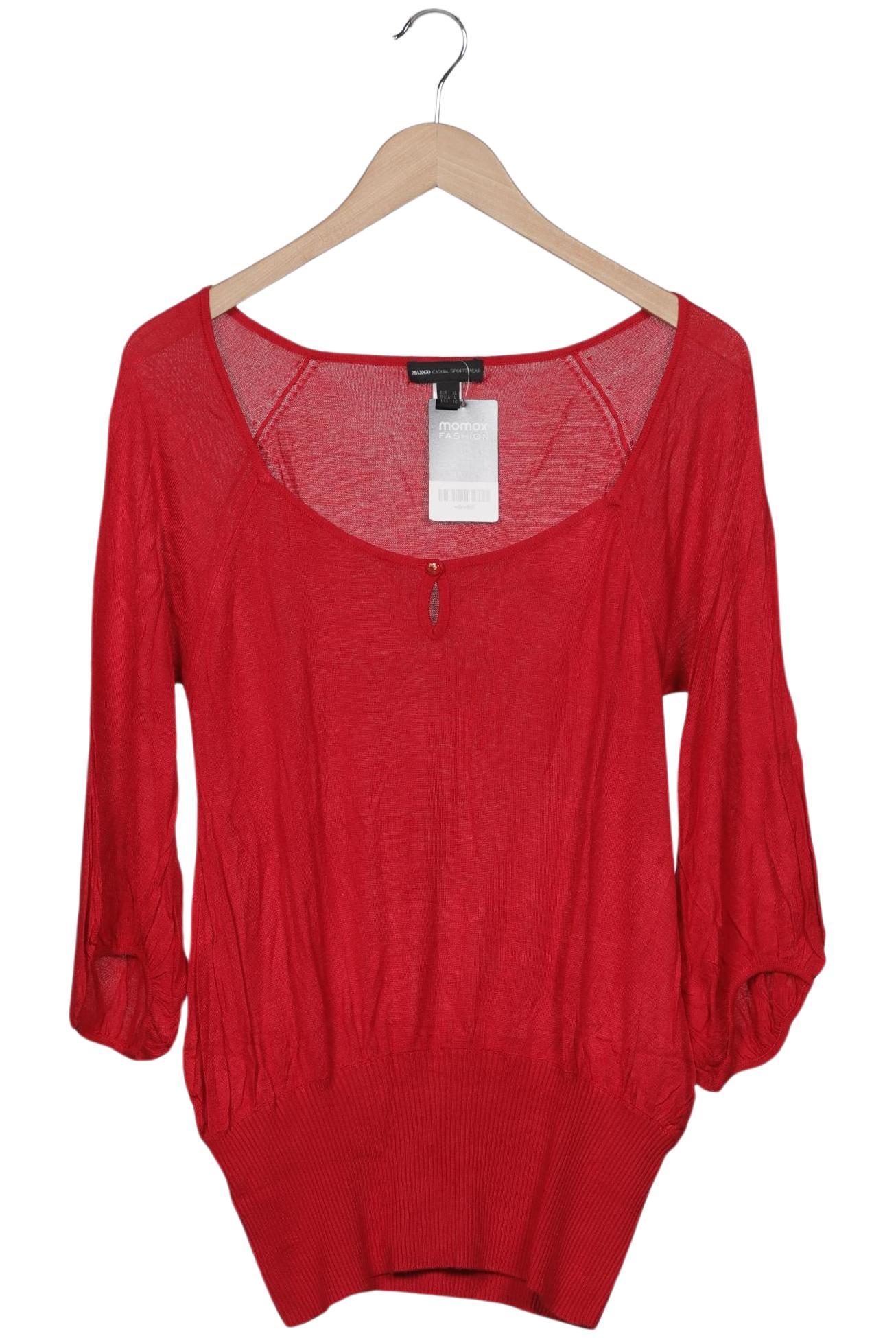 

Mango Damen Pullover, rot, Gr. 44