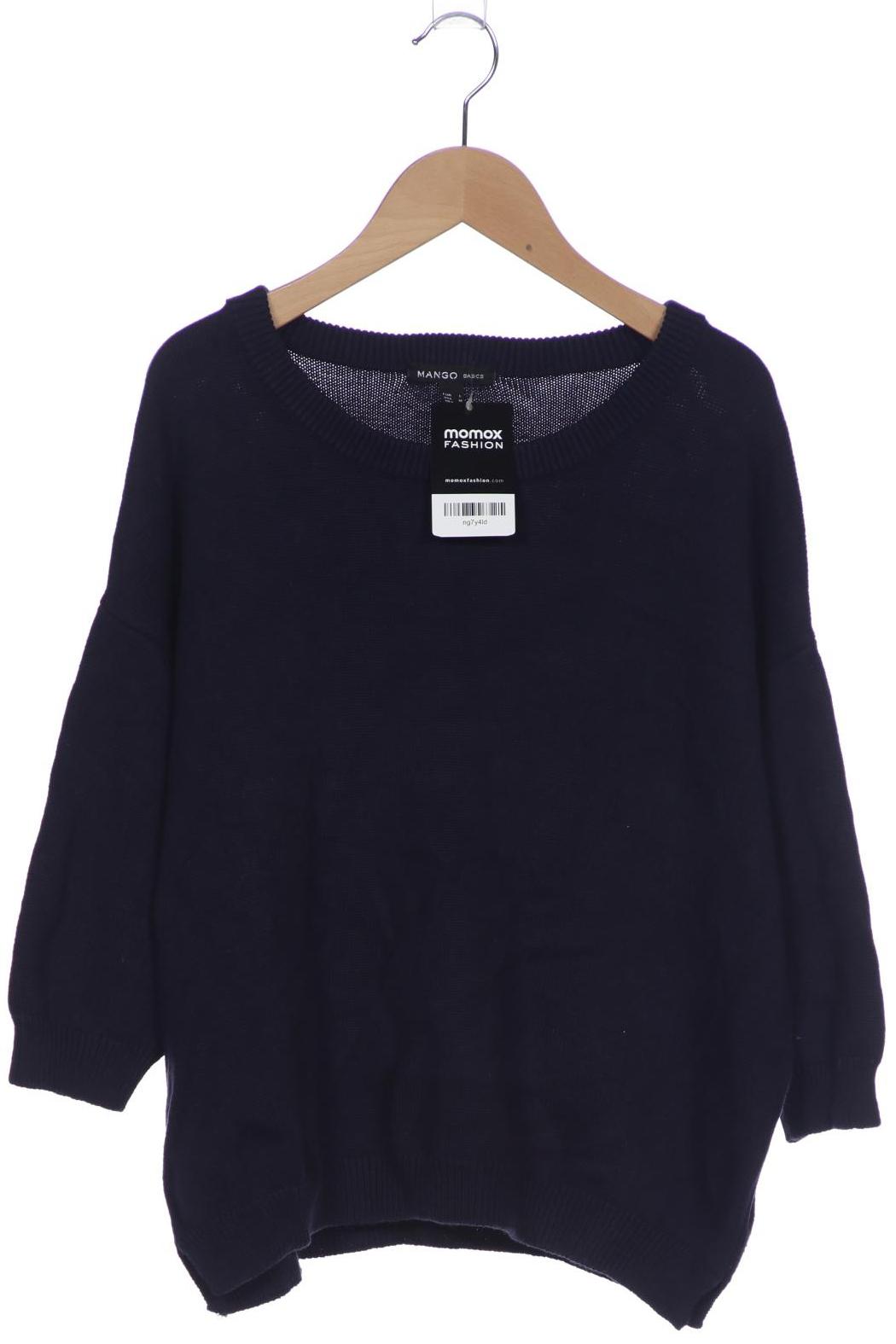 

Mango Damen Pullover, marineblau, Gr. 42