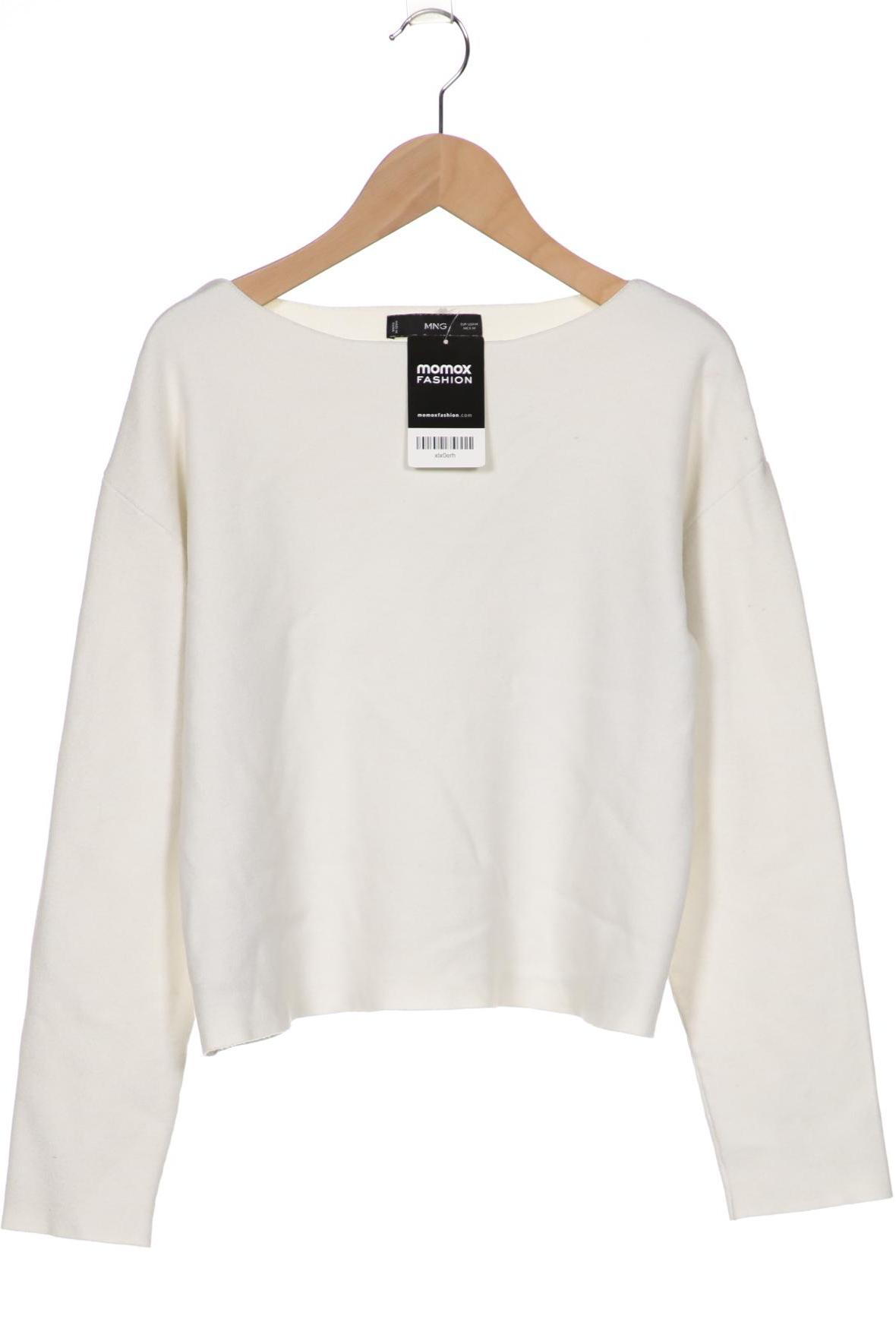 

MANGO Damen Pullover, weiß